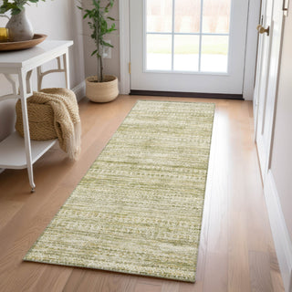 Dalyn Solace SL3 Aloe Machine Washable Area Rug Runner Lifestyle Image Feature
