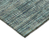 Dalyn Solace SL3 Teal Machine Washable Area Rug Corner Image