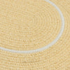 Colonial Mills Silhouette SL35 Pale Banana Area Rug Closeup Image