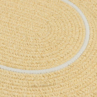 Colonial Mills Silhouette SL35 Pale Banana Area Rug Closeup Image