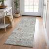 Dalyn Solace SL4 Gray Machine Washable Area Rug Runner Lifestyle Image Feature