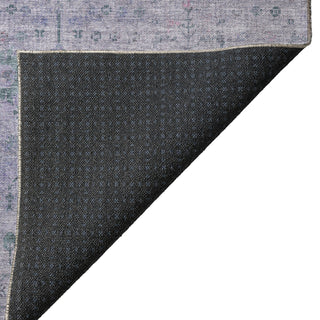 Dalyn Solace SL4 Lavender Machine Washable Area Rug Backing Image
