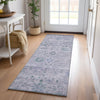 Dalyn Solace SL4 Lavender Machine Washable Area Rug Runner Lifestyle Image Feature