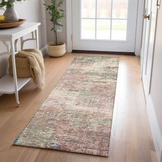 Dalyn Solace SL5 Blush Machine Washable Area Rug Runner Lifestyle Image Feature