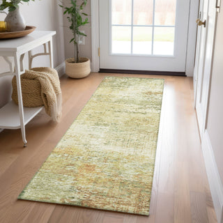 Dalyn Solace SL5 Fern Machine Washable Area Rug Runner Lifestyle Image Feature