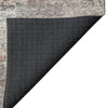 Dalyn Solace SL5 Gray Machine Washable Area Rug Backing Image