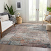 Dalyn Solace SL5 Gray Machine Washable Area Rug Lifestyle Image Feature