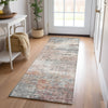 Dalyn Solace SL5 Gray Machine Washable Area Rug Runner Lifestyle Image Feature