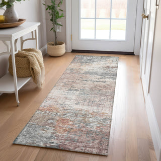 Dalyn Solace SL5 Gray Machine Washable Area Rug Runner Lifestyle Image Feature