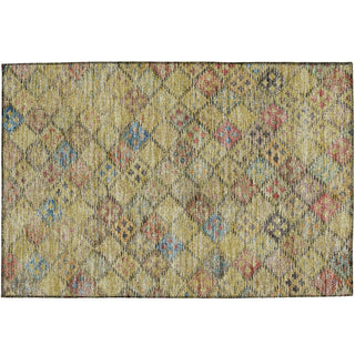 Dalyn Solace SL6 Gold Machine Washable Area Rug Scatter Main Image