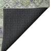 Dalyn Solace SL6 Green Machine Washable Area Rug Backing Image