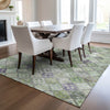 Dalyn Solace SL6 Green Machine Washable Area Rug Lifestyle Image Feature