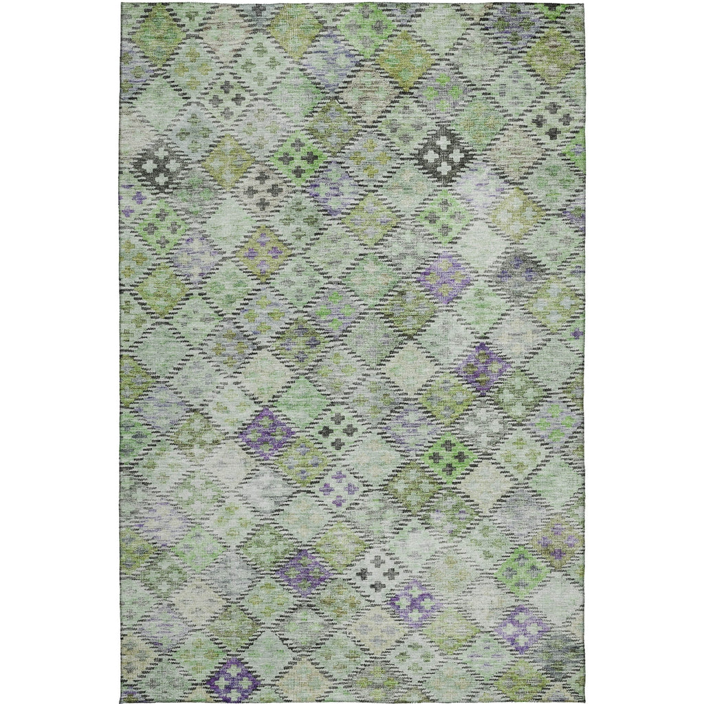 Dalyn Solace SL6 Green Machine Washable Area Rug main image