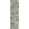 Dalyn Solace SL6 Green Machine Washable Area Rug Runner Main Image