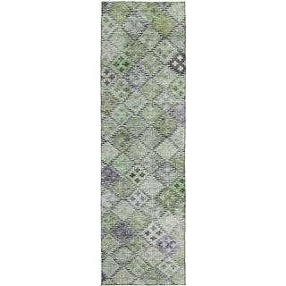 Dalyn Solace SL6 Green Machine Washable Area Rug Runner Main Image