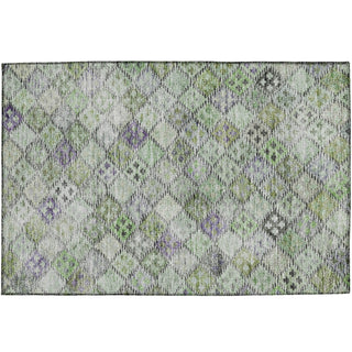 Dalyn Solace SL6 Green Machine Washable Area Rug Scatter Main Image
