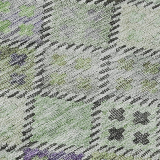 Dalyn Solace SL6 Green Machine Washable Area Rug Swatch Image