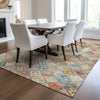 Dalyn Solace SL6 Paprika Machine Washable Area Rug Lifestyle Image Feature