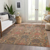 Dalyn Solace SL7 Tan Machine Washable Area Rug Lifestyle Image Feature