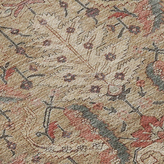 Dalyn Solace SL7 Tan Machine Washable Area Rug Swatch Image