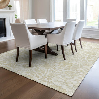 Dalyn Solace SL8 Ivory Machine Washable Area Rug Lifestyle Image Feature