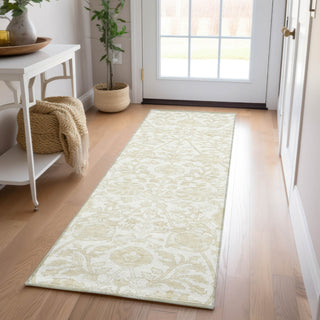 Dalyn Solace SL8 Ivory Machine Washable Area Rug Runner Lifestyle Image Feature