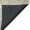 Dalyn Solace SL8 Mocha Machine Washable Area Rug Backing Image
