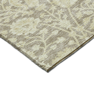 Dalyn Solace SL8 Mocha Machine Washable Area Rug Corner Image