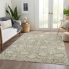 Dalyn Solace SL8 Mocha Machine Washable Area Rug Lifestyle Image Feature