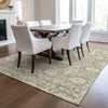 Dalyn Solace SL8 Mocha Machine Washable Area Rug Lifestyle Image Feature