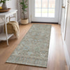 Dalyn Solace SL9 Brown Machine Washable Area Rug Runner Lifestyle Image Feature