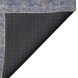 Dalyn Solace SL9 Denim Machine Washable Area Rug Backing Image