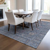 Dalyn Solace SL9 Denim Machine Washable Area Rug Lifestyle Image Feature