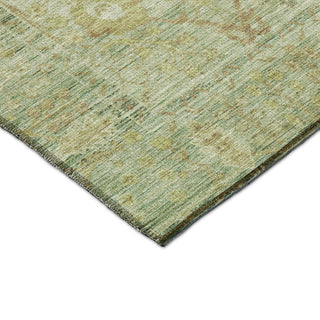 Dalyn Solace SL9 Sage Machine Washable Area Rug Corner Image