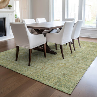 Dalyn Solace SL9 Sage Machine Washable Area Rug Lifestyle Image Feature