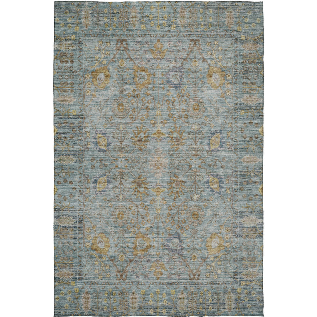 Dalyn Solace SL9 Teal Machine Washable Area Rug main image
