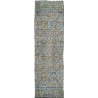 Dalyn Solace SL9 Teal Machine Washable Area Rug Runner Main Image