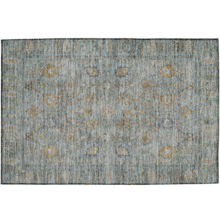 Dalyn Solace SL9 Teal Machine Washable Area Rug Scatter Main Image