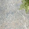 Nourison Splendid SLD02 Beige Blue Area Rug Corner Image