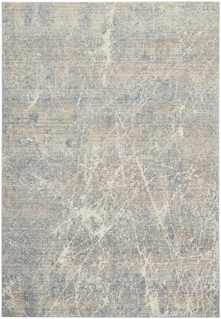 Nourison Splendid SLD02 Beige Blue Area Rug main image