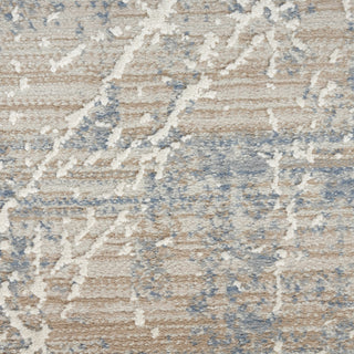 Nourison Splendid SLD02 Beige Blue Area Rug Swatch Image