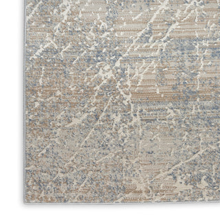 Nourison Splendid SLD02 Beige Blue Area Rug T' R