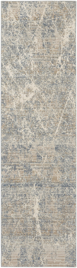 Nourison Splendid SLD02 Beige Blue Area Rug Main Image