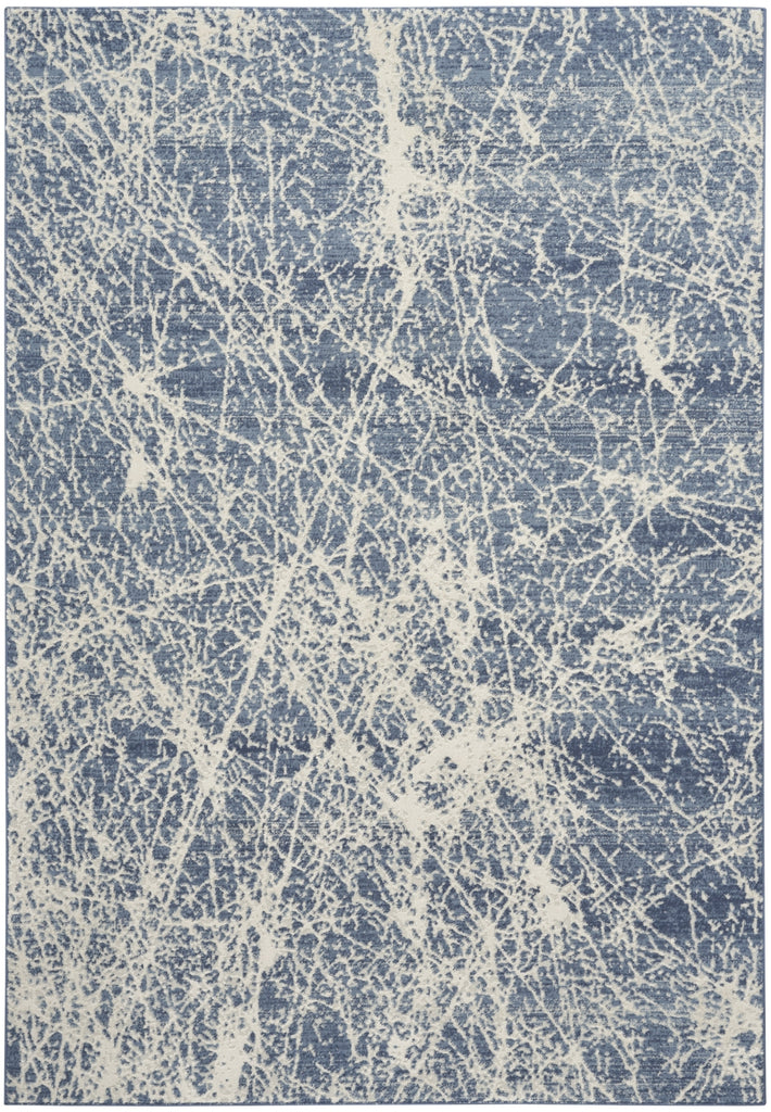 Nourison Splendid SLD02 Navy Ivory Area Rug main image