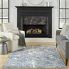 Nourison Splendid SLD02 Navy Ivory Area Rug Room Image Feature