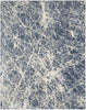 Nourison Splendid SLD02 Navy Ivory Area Rug Main Image