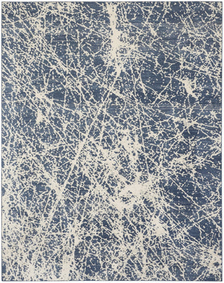 Nourison Splendid SLD02 Navy Ivory Area Rug Main Image