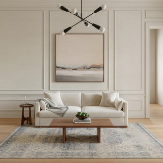 Nourison Sultana SLL02 Blue Area Rug Corner Image