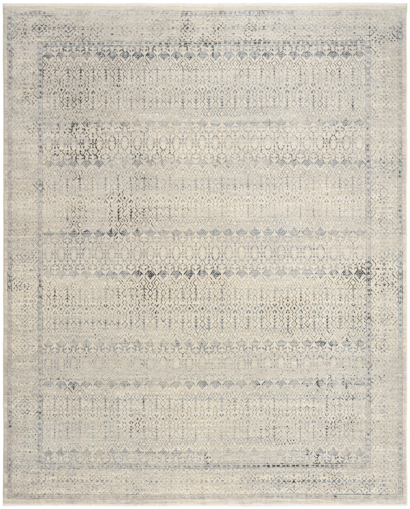 Nourison Sultana SLL04 Ivory Blue Area Rug main image