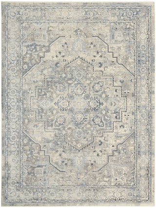 Nourison Sultana SLL06 Ivory Blue Area Rug main image